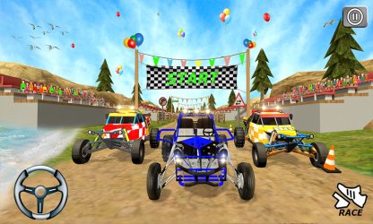 Screenshot 5 Beach Buggy Car Racing Game android