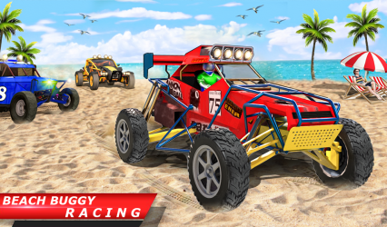 Captura de Pantalla 7 Beach Buggy Car Racing Game android