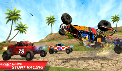 Captura de Pantalla 8 Beach Buggy Car Racing Game android