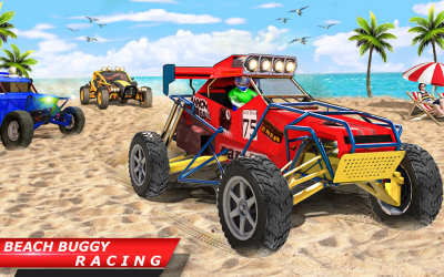 Imágen 12 Beach Buggy Car Racing Game android