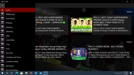 Screenshot 1 FIFA 21 Guide windows