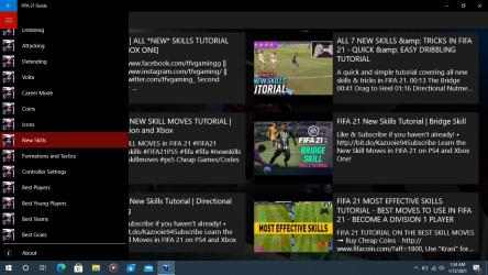 Captura de Pantalla 3 FIFA 21 Guide windows