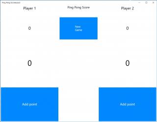 Screenshot 1 Ping Pong Scoreboard windows