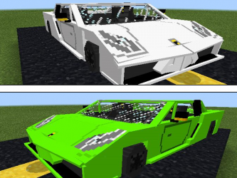 Captura 3 Cars Addon for MCPE Mod android