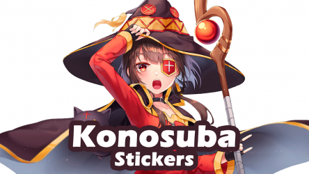 Captura 10 Konosuba Stickers for WhatsApp - WAStickerApps android