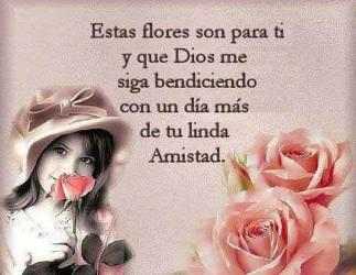 Screenshot 2 Flores con frases cristianas android