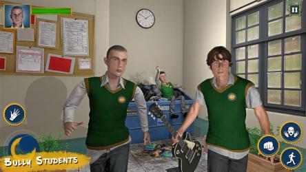 Captura de Pantalla 8 High School Gangster Fighting 3D - Crime Simulator android