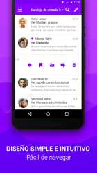 Captura de Pantalla 3 App de correo para Yahoo y más android