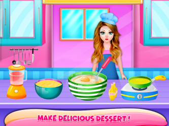 Captura de Pantalla 6 Juego de pastel-juego d cocina android