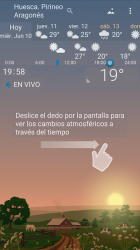 Screenshot 4 Clima preciso 🌈 YoWindow + Fondos de pantalla android