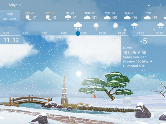 Imágen 14 Clima preciso 🌈 YoWindow + Fondos de pantalla android
