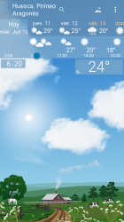 Captura de Pantalla 3 Clima preciso 🌈 YoWindow + Fondos de pantalla android