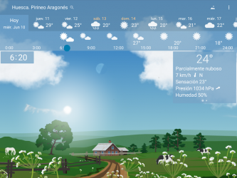 Capture 9 Clima preciso 🌈 YoWindow + Fondos de pantalla android