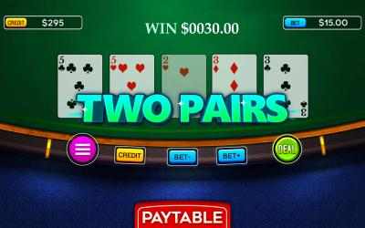 Captura de Pantalla 5 Video Poker: Fun Casino Game windows