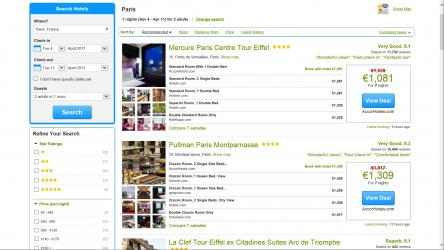 Capture 3 Booking - Reservations & Hotel Search windows
