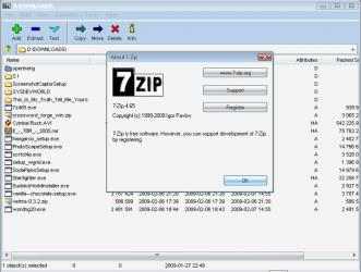 Imágen 1 7 Zip - Software to compress and decompress Zip files, RAR files windows