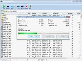 Captura 2 7 Zip - Software to compress and decompress Zip files, RAR files windows