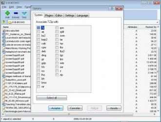Screenshot 3 7 Zip - Software to compress and decompress Zip files, RAR files windows