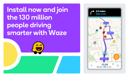 Captura de Pantalla 8 Waze - GPS, Cartes, Trafic & Navigation temps réel android