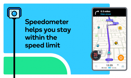 Image 3 Waze - GPS, Cartes, Trafic & Navigation temps réel android