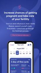 Screenshot 3 iYoni - Fertility Tracker android