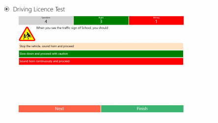 Screenshot 5 Driving Licence Test - English windows