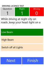 Screenshot 11 Driving Licence Test - English windows