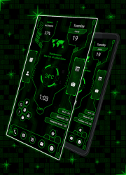 Screenshot 14 Hi-tech Launcher 2 - Future UI android
