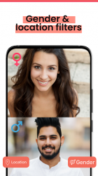Captura 5 Zogo Live -Video Chat with new people android