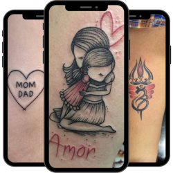 Imágen 3 Mamá papá tatuaje android