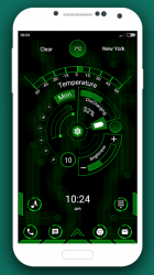 Captura de Pantalla 7 Advance Launcher - App lock, Hide App, hi-tech android