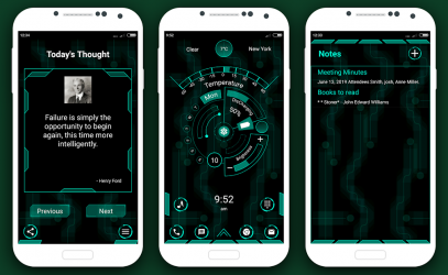 Screenshot 4 Advance Launcher - App lock, Hide App, hi-tech android