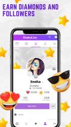 Imágen 2 Shaku - Live Video Broadcasts and Streaming Chats android