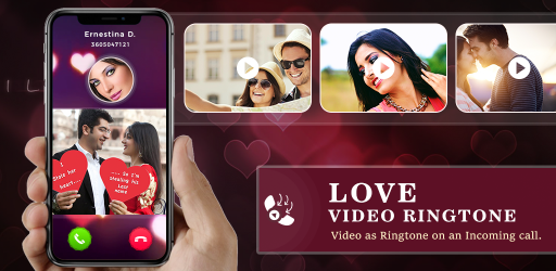 Captura 2 Love Video Ringtone for Incoming Call android