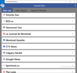 Screenshot 2 Canada Breaking News windows