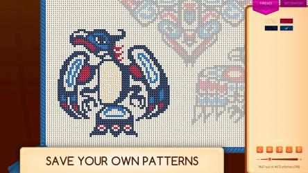 Screenshot 4 Cross-Stitch Puzzle - Pixel needlework, color by number windows