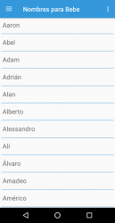 Screenshot 3 Nombres para bebes y significado android