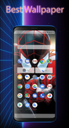 Captura 2 spider miles-morales:wallpaper android