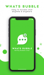 Captura de Pantalla 2 Whatsbubble - Notify bubble chat android