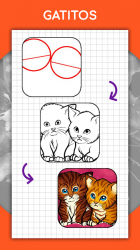 Screenshot 7 Cómo dibujar animales. Lecciones paso a paso android
