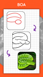 Screenshot 8 Cómo dibujar animales. Lecciones paso a paso android