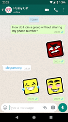 Screenshot 8 Todos los stickers de Telegram - Wastickerapps android