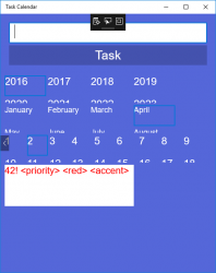 Screenshot 3 Task Calendar windows