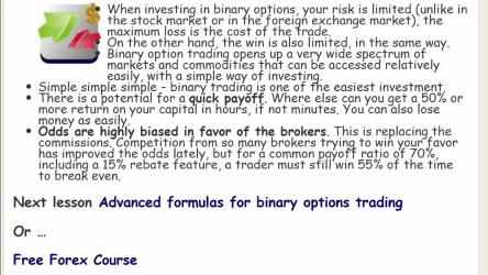 Screenshot 6 Binary Options - Trading windows