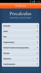 Screenshot 2 Precalculus Course Assistant android
