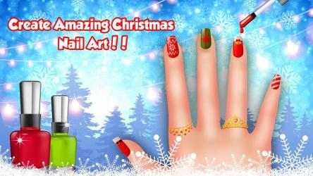 Capture 4 Nail Salon Christmas - Nail Spa & Makeover Fun Games for Girls windows