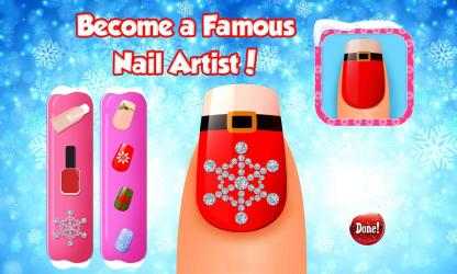 Captura 7 Nail Salon Christmas - Nail Spa & Makeover Fun Games for Girls windows