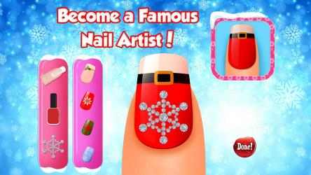 Captura 3 Nail Salon Christmas - Nail Spa & Makeover Fun Games for Girls windows