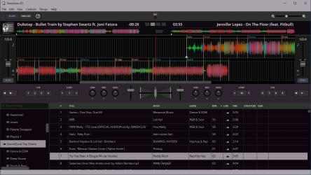 Screenshot 2 Transitions DJ - Virtual Decks and Mixer windows