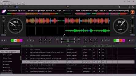 Captura 1 Transitions DJ - Virtual Decks and Mixer windows
